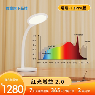 优童旗下珺瞳护眼灯T3Pro红光增益2.0