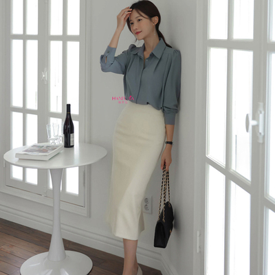 夏季半身裙韩芙嘉一步裙中裙职业