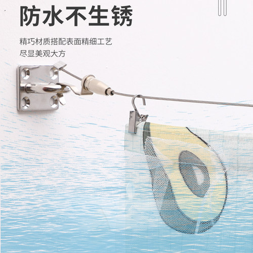 快选不锈钢两头钩可以调节伸缩款