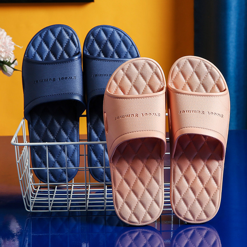 居家用拖鞋女夏季室内穿防滑静音家居情侣浴室洗澡软底男士凉拖鞋