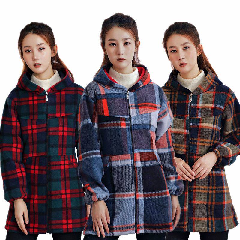韩版秋冬罩衣羽绒服加厚