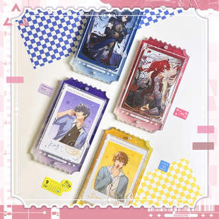 谷美亚克力米哈游满赠拍立得卡框谷子收纳 星间旅票 卡米踪