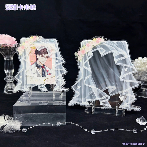 【卡米踪】花环纱 3/3.5/5寸卡框 卡片谷美亚克力谷收纳展示