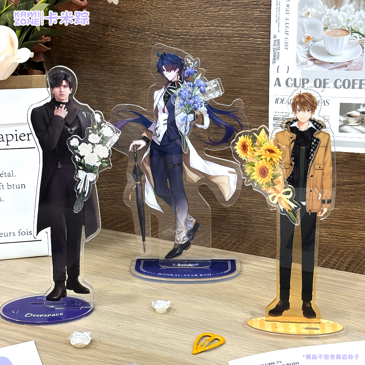 【卡米踪】花束立牌夹 谷美 亚克力立牌 推活展示装饰