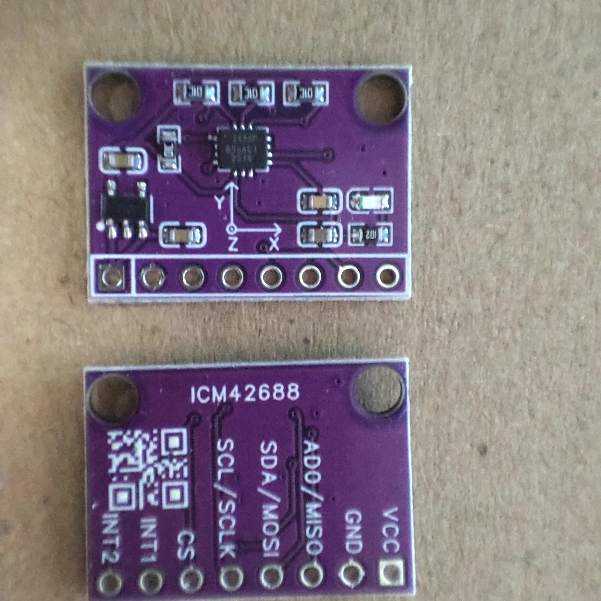 ICM42688速度陀螺仪六轴低误差