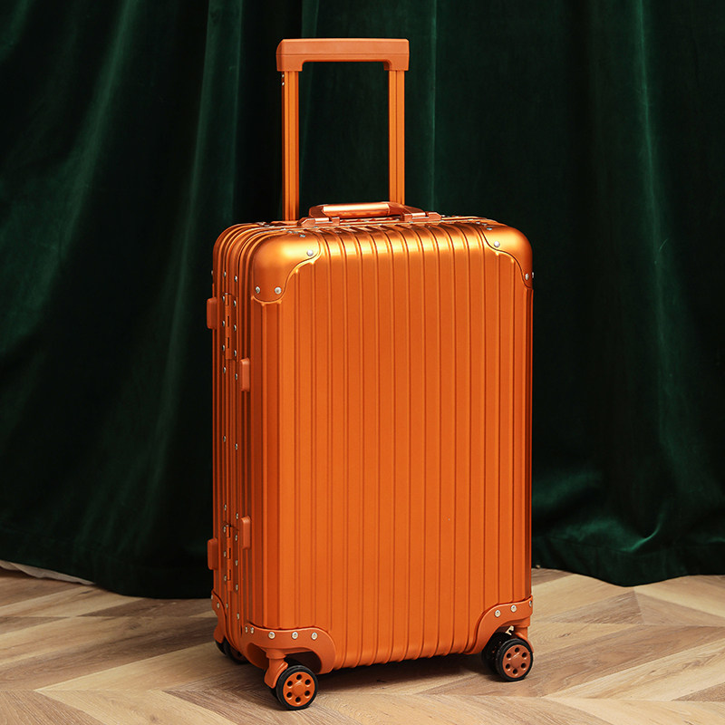 铝镁合金拉杆箱高端行李箱男大容量女高颜值日系旅行箱新款密码箱