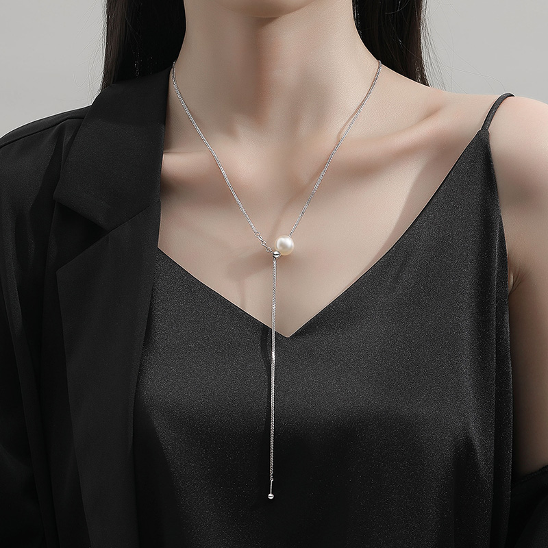 泰福银S925纯银肖邦链女防掉针式