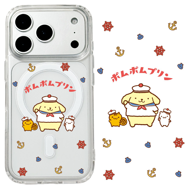 适用iphone17promax苹果17手机壳MagSafe磁吸16支架15透明14海军13布丁狗26ultra日系卡通仓鼠17e保护套女16e