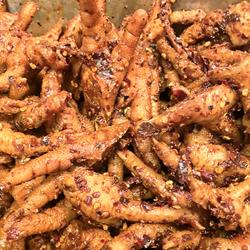 【乐山九妹凤爪官方店】糊辣壳凤爪 450g 乐山府街网红小吃