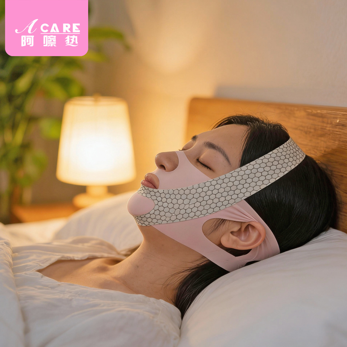 口呼吸绷带A1pq808-防睡觉张口嘴巴打呼噜带家用口呼吸绷带工具