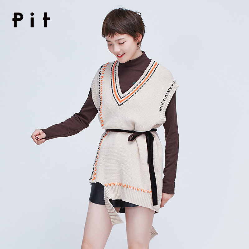 pit女装2020冬季新款学院chic马甲套头学生百搭毛衣针织V领背心女|msdalam kategori mod main/animasi/Zhou Bian/cos/permainan papan, kostum cosplay/props/perkhidmatan, Wanita Cosplay - dari Buy2taobao.com untuk memberikan perkhidmatan ejen Taobao profesional membeli