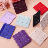 大三排扣调节3排个加长卡文胸扣1.9厘米挂钩延长内衣宽5.5cm搭扣