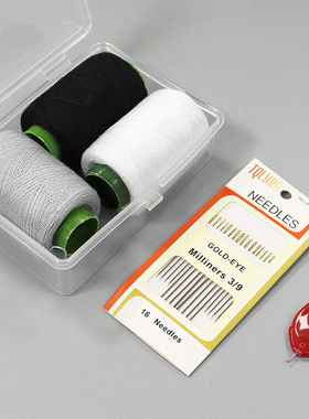 T针线盒B1zb551-家用针线盒工具宿舍缝补衣服针线家庭便携