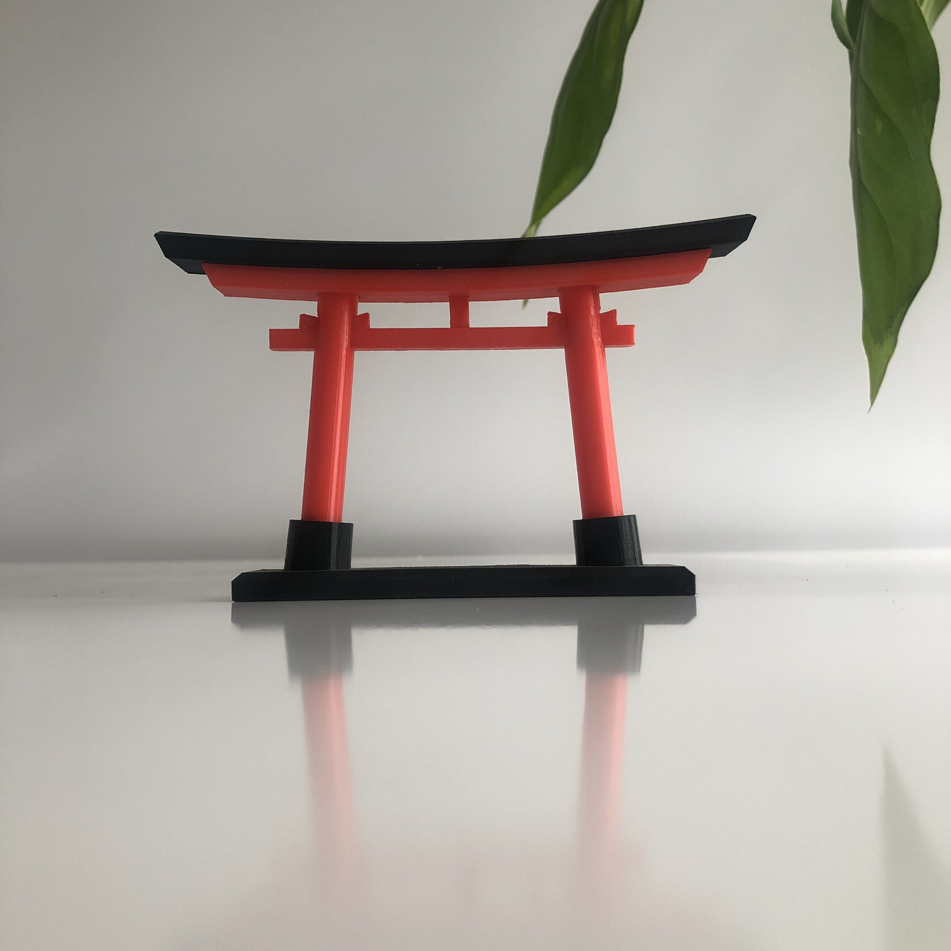 日式仿古鸟居造景桌面摆件