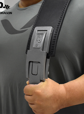 PD力量举腰带快扣专业健身健美运动牛皮护腰带举重深蹲硬拉卧推带