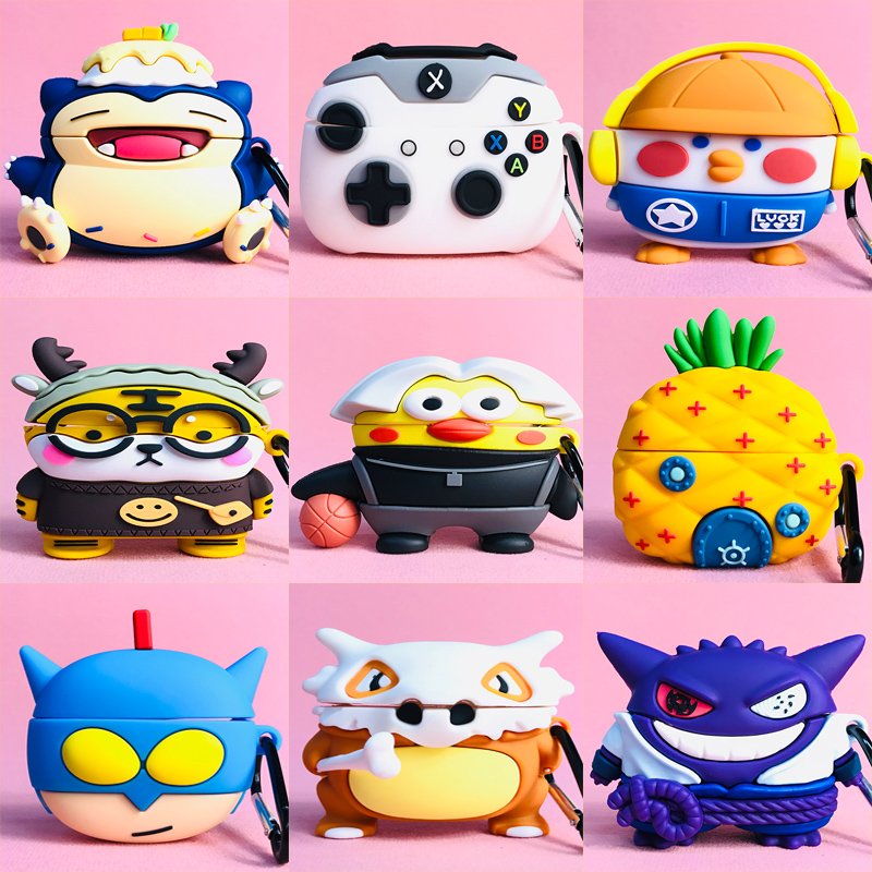 适用vivo tws2蓝牙耳机套tws2e保护套新款卡通vivotws2e耳机壳创意硅胶软壳iqoo tws2保护壳2024男女潮牌外壳