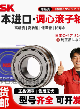 NSK进口调心滚子轴承22205 22206 22207 22208 22209 22210 22230