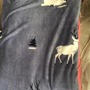 低价便宜处理薄款小问题保暖被套法兰绒被罩6x7学生被套7x7被套