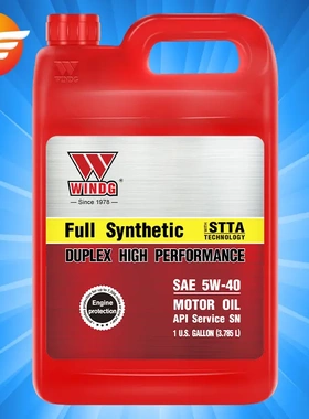 唯格机油 WINDG HP 5W-40 SN级 美国进口全合成 汽车发动机润滑油