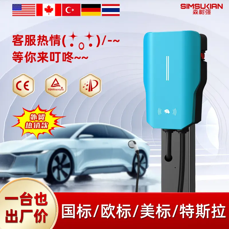 Y国标枪头21KW新能源充电桩电瓶