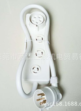 东莞销信三相五线工业排插380V三相五线HW-1300恒伟大排插HENGWEI