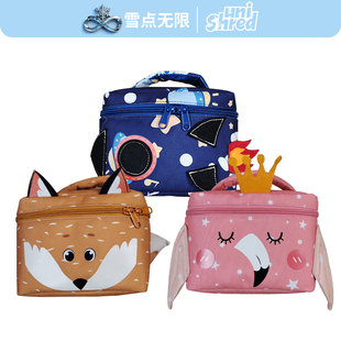 Unishred新款儿童滑雪镜杂物包雪镜盒便携防潮护目镜收纳包雪镜包