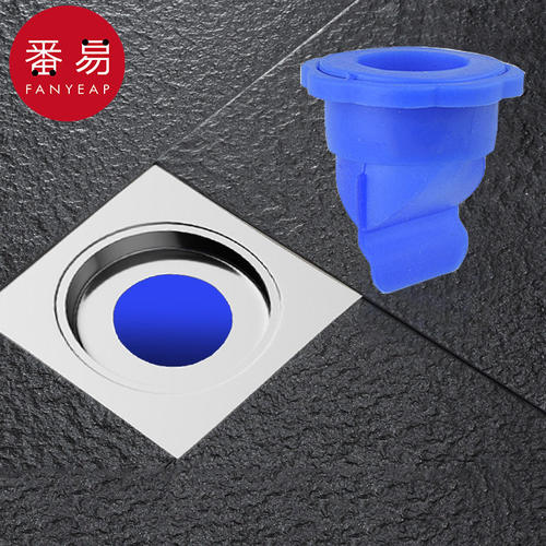 地漏/防臭A1pn008-下水管防臭器硅胶芯卫生间浴下水道地漏