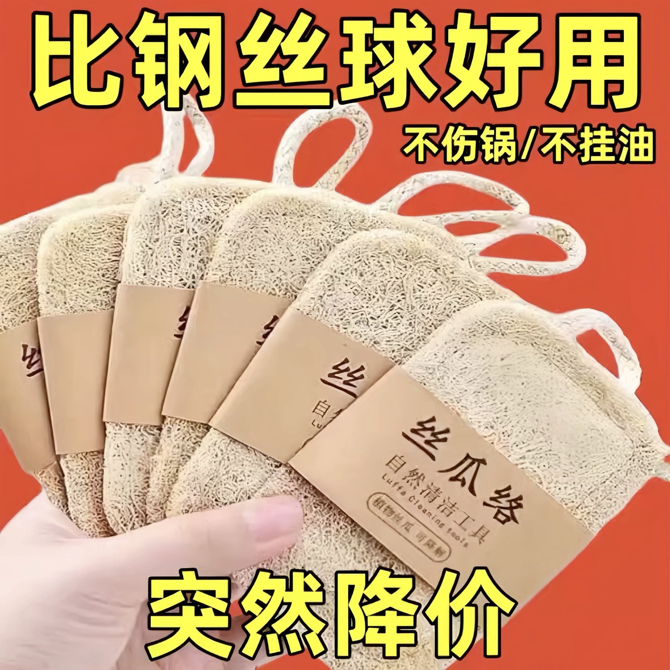 絲瓜絡洗碗刷鍋刷絲瓜瓤天然杯刷