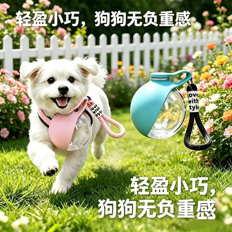 宠物用品狗狗外出便携水壶可折叠