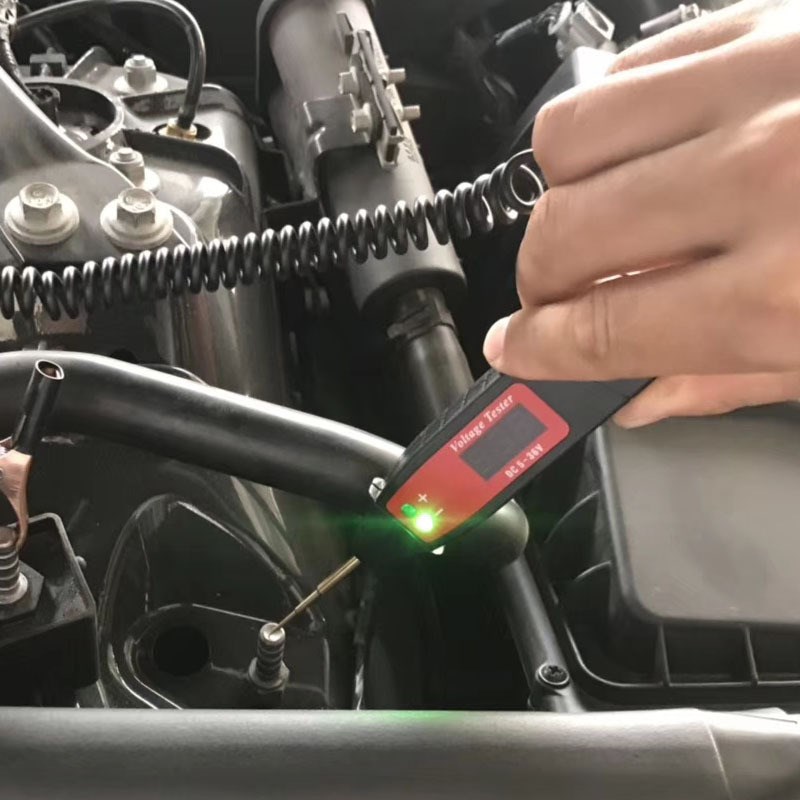 汽车维修试电笔数显汽车电压检测笔检测灯汽车电路测试笔试灯
