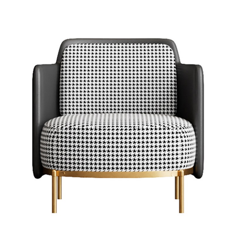 北欧接待会客轻奢沙发桌椅组合售楼部咖啡厅酒店休息区单人沙发椅