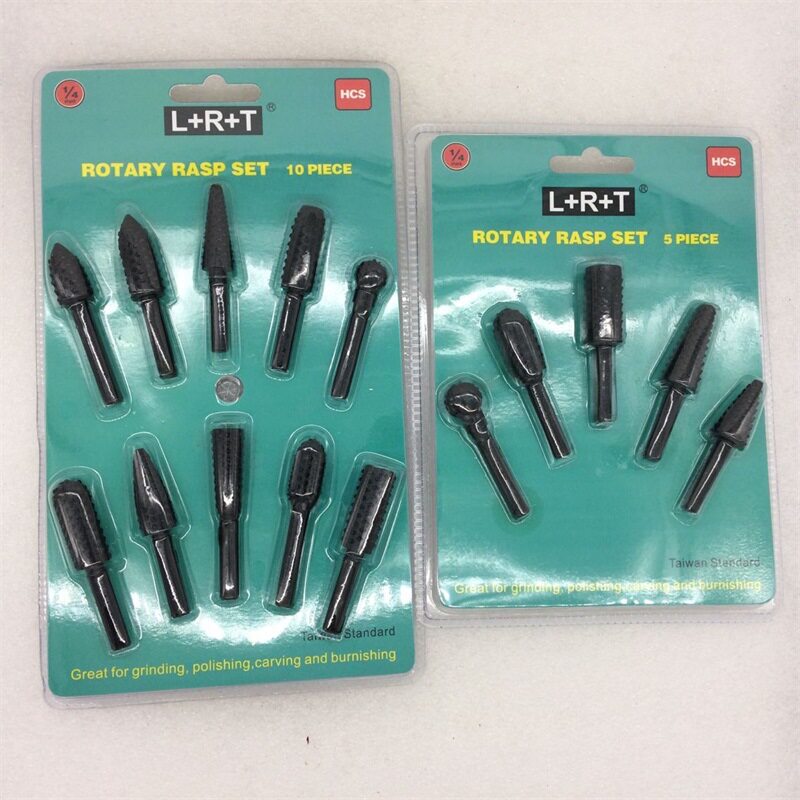 L+R+T白钢狼牙棒 木工旋转锉刀木雕根雕木工工具雕刻刀异形锉