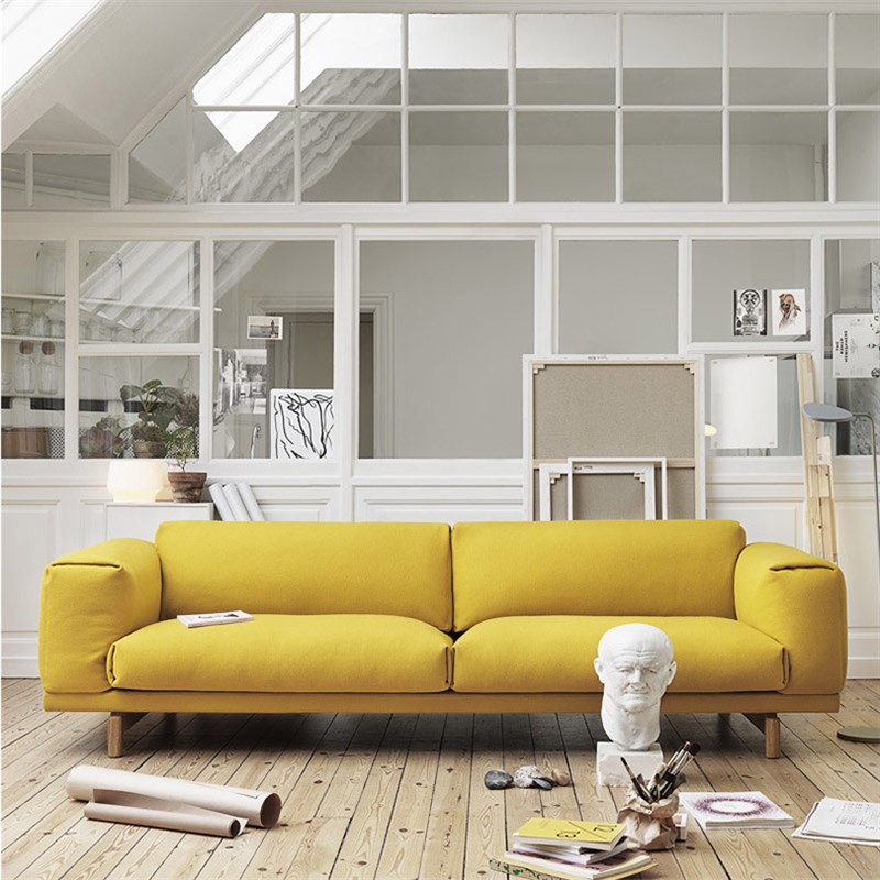 北欧休闲布艺沙发现代简约小户型沙发组合酒店客房民宿沙发可拆洗