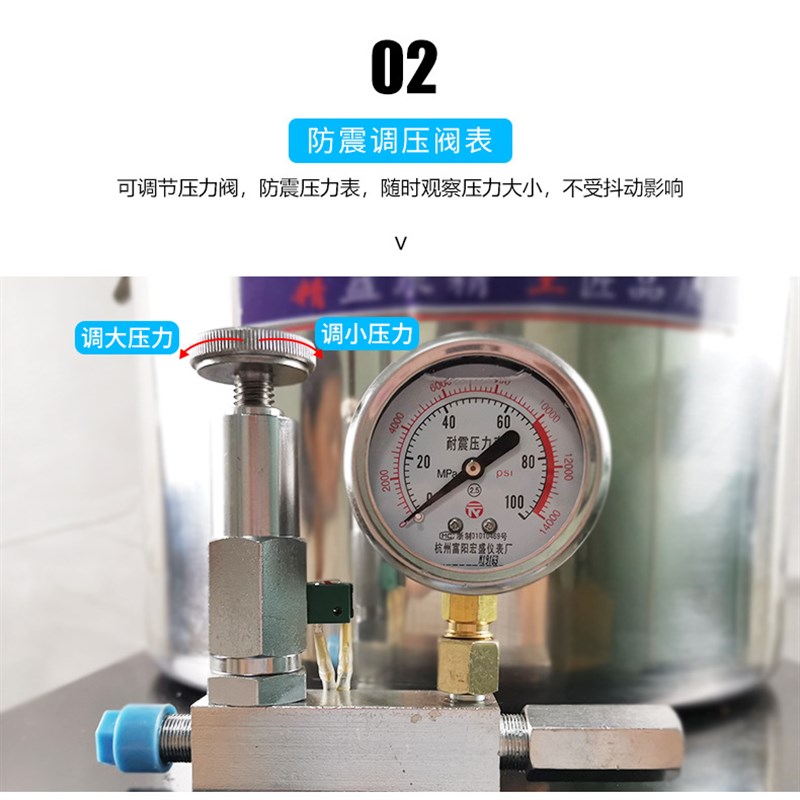 电动黄油机220V全自动高压加注油器打黄油神器黄油枪挖机专用48V