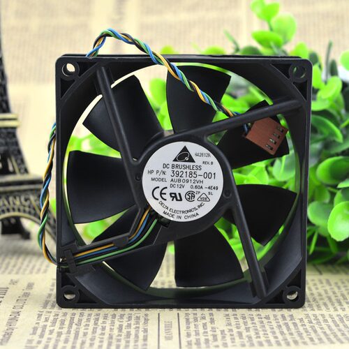 台达9025 9cm/厘米4针/线 pwm温控调速液承 cpu散热 机箱风扇