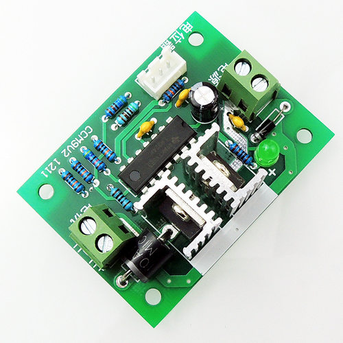 12V-24VPWM直流电机调速器单向调速板有刷马达无级调速CCM9