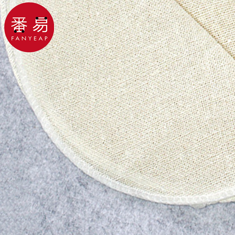 蒸笼布AD1S242-蒸馒头蒸包子点心不粘家用棉纱布笼屉布加厚圆形