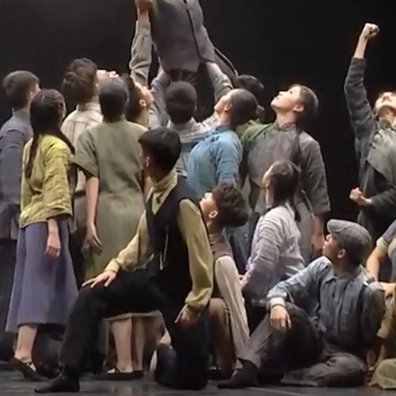 民国老太太演出服老太婆全国舞蹈红船群舞表演服装中国妈妈农民装