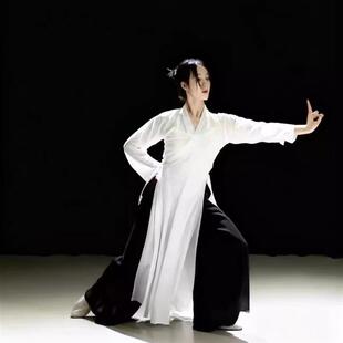 苍穹唤舞蹈服古风古典舞演出服女仙气飘逸扇子舞纱衣民族舞蹈服装