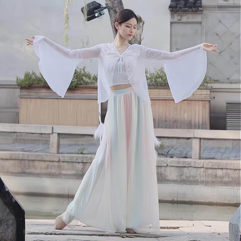 国风古韵古风入画江南水乡舞蹈服中国舞古典舞汉服传统古装纱衣