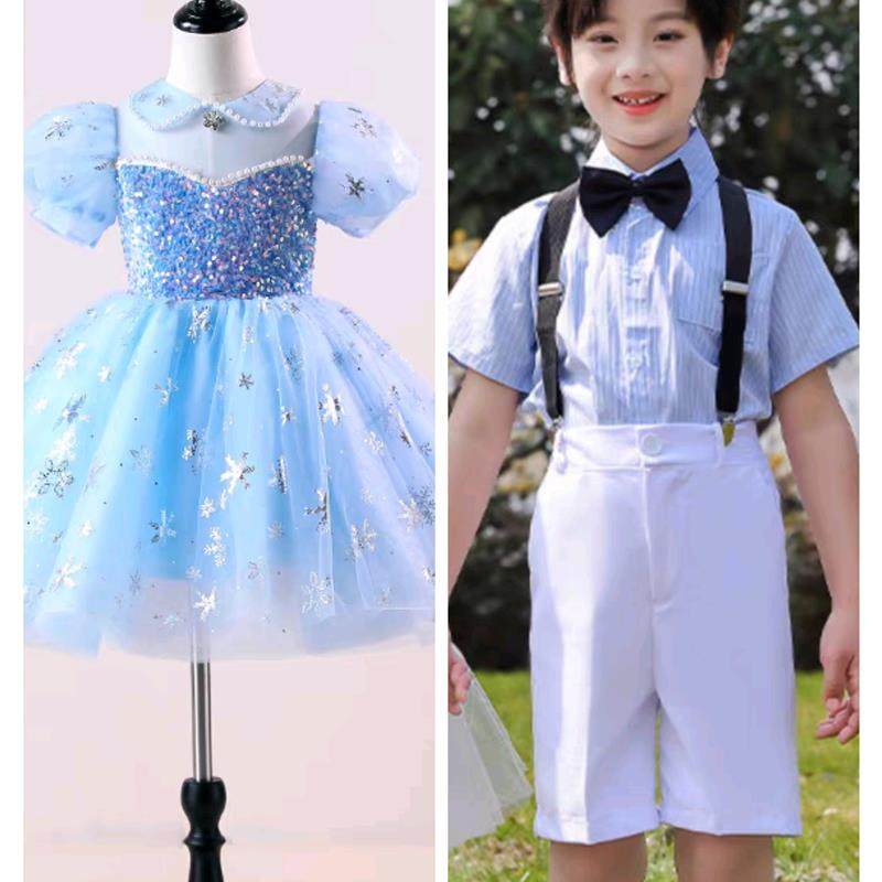 六一儿童演出服幼儿园表演服装女童舞蹈服蓬蓬裙小学生合唱演出服,童装/婴儿装/亲子装,儿童礼服,淘宝优惠券,粉丝福利购,淘宝优惠卷