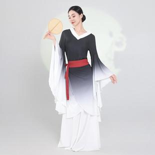 新款中国风古典舞蹈服《墨梅》金刚舞蹈诗意剧目同款《缠》艺考服