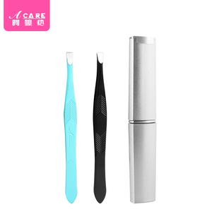 J2眉夹B2BH2un081 脸部用拔胡子钳子眉毛镊子夹 夹假睫毛工具男士