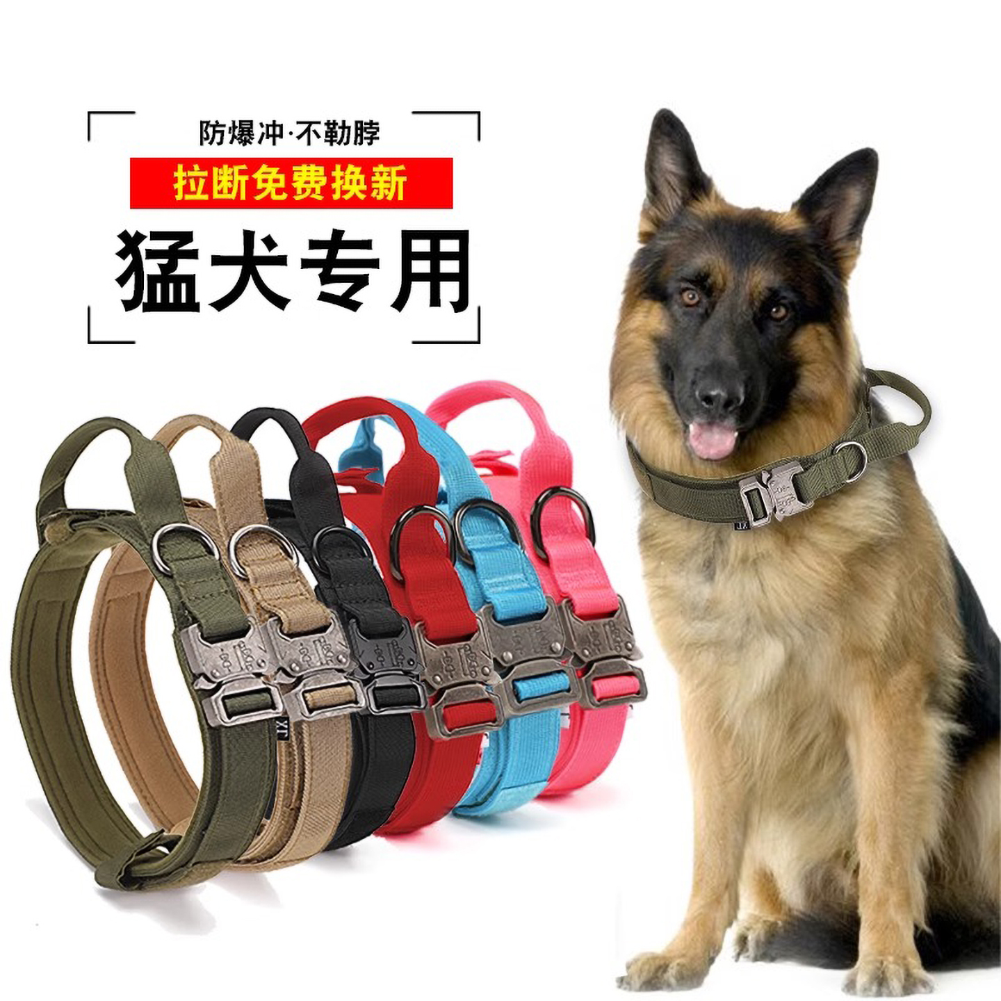 狗狗项圈牵引绳伸缩哈士奇拉布拉