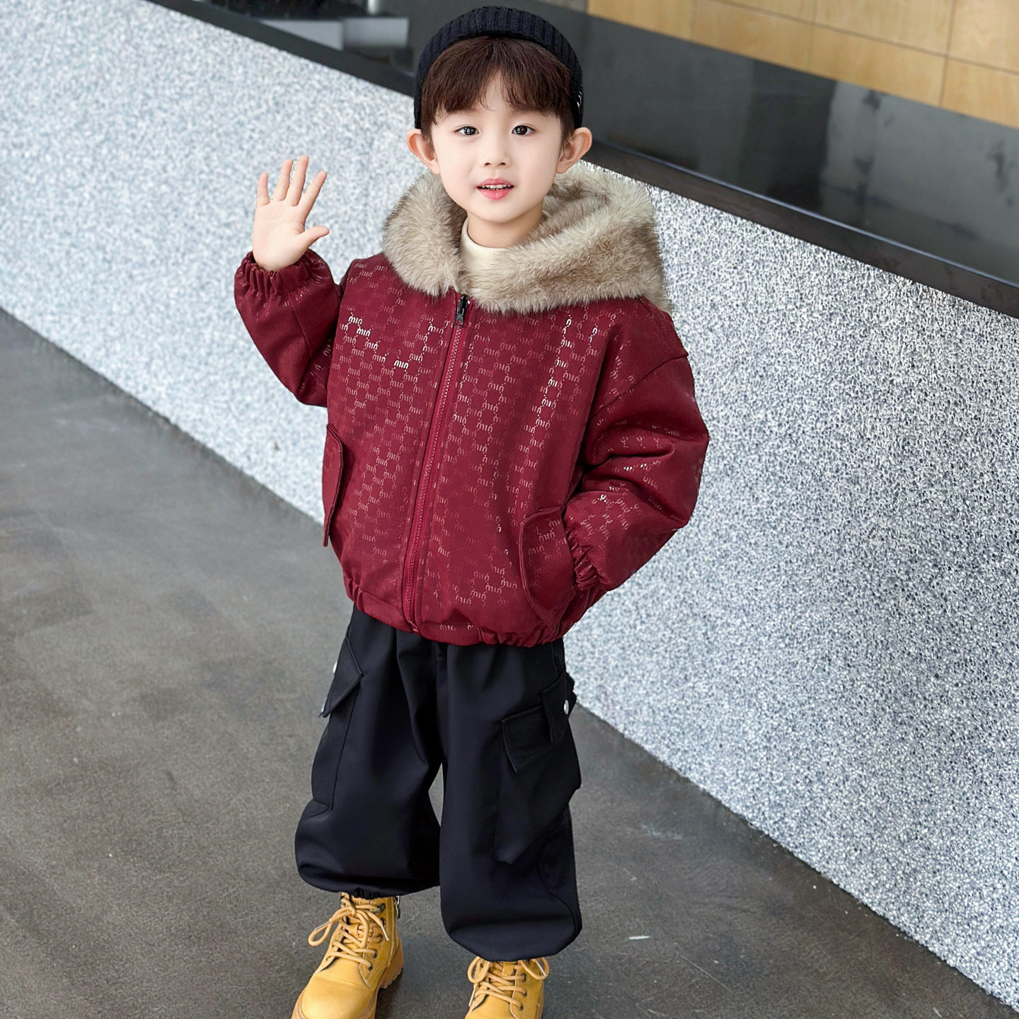 儿童毛毛衣男童冬装加绒加厚派克服外套2025男女童冬装两面皮大衣,童装/婴儿装/亲子装,皮草/仿皮草,淘宝优惠券,粉丝福利购,淘宝优惠卷