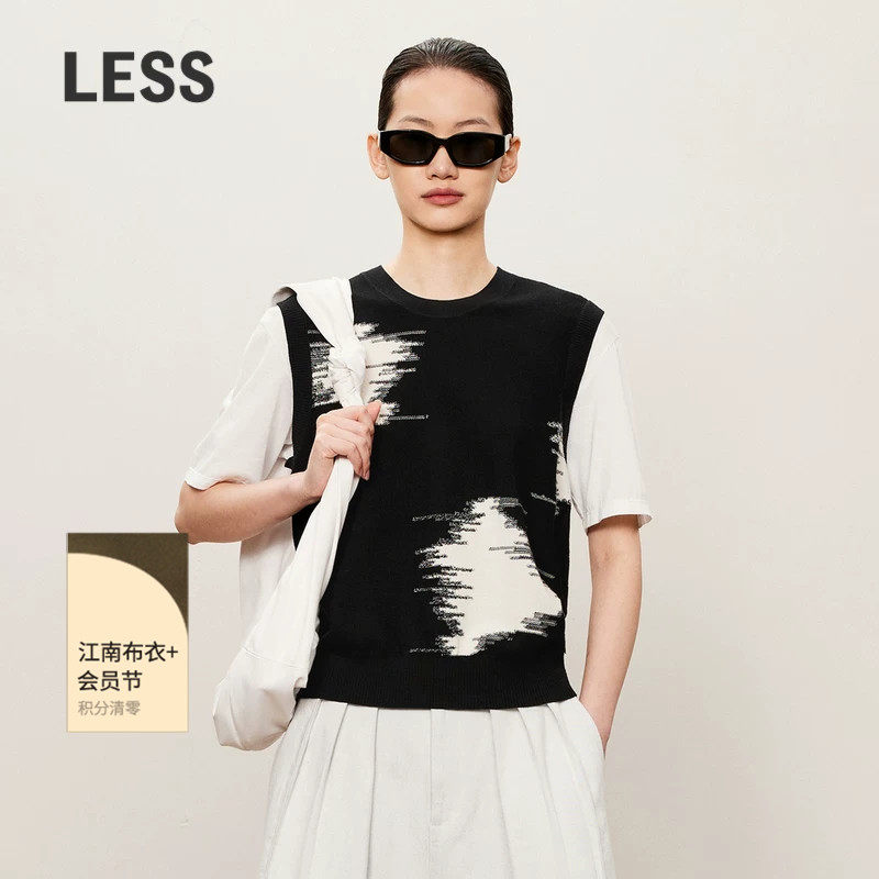 【精工系列】LESS秋假两件通勤针织衫简约绵羊毛毛衫2O7313