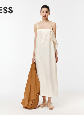 【LESSxSamuel】LESS秋吊带连衣裙简约吊带长裙2O7G12470