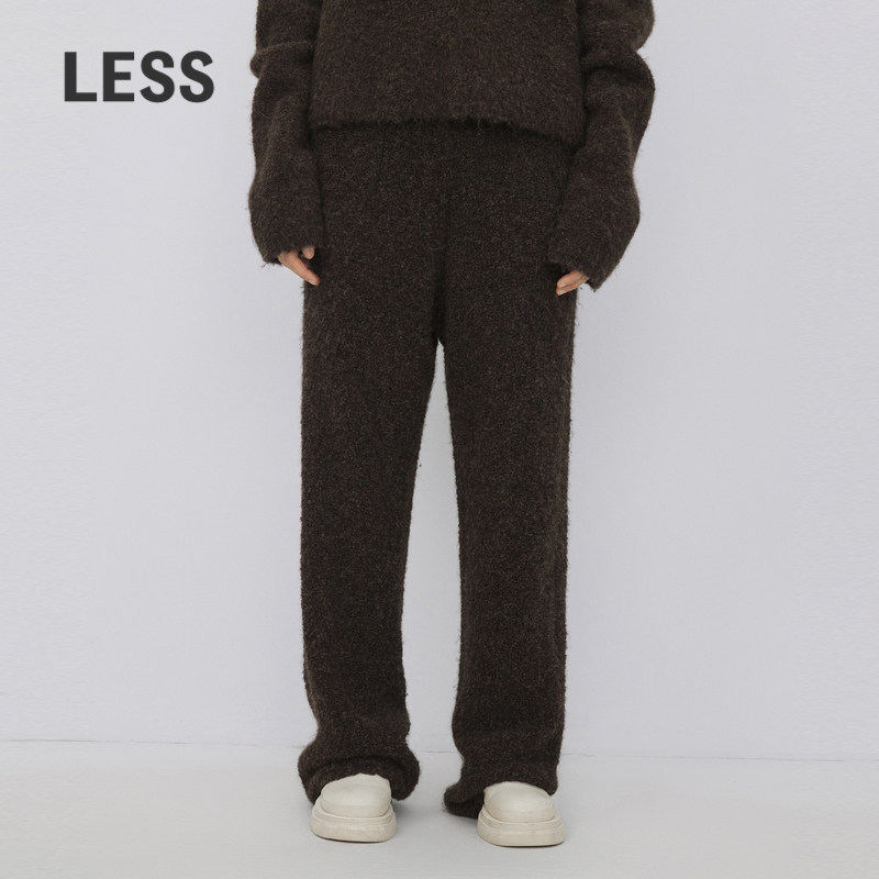 【0压系列】LESS骆马绒休闲通勤休闲裤2NBE12300