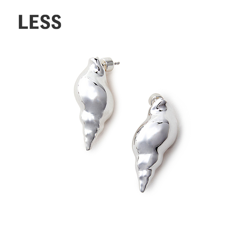 【商场同款】LESS2025年春新款简约女式耳环3P3K10020