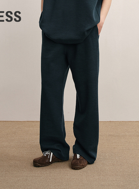 【商场同款】LESS2025年秋新款直筒宽松通勤休闲长裤2P8E15920